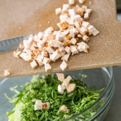 Chicken Romaine Salad recipe