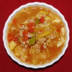 Sweet & Sour Beef-Cabbage Soup recipe