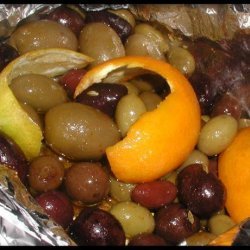Hot Olives With Citrus and Spice recipe