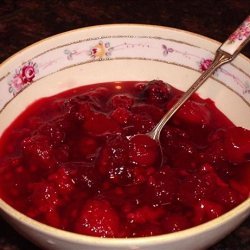 Cranberry and Raspberry Relish recipe