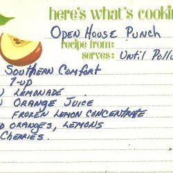 Open House Punch recipe