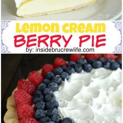 Lemon Berry Pie recipe