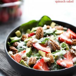 Pecan Spinach Salad recipe