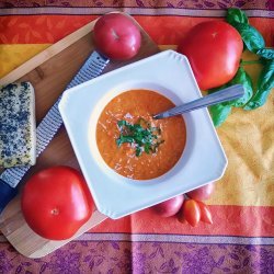 Roasted Red Pepper and Tomato Soup recipe