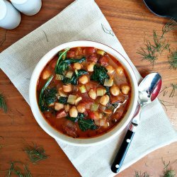 Chickpea and Sausage Stew recipe