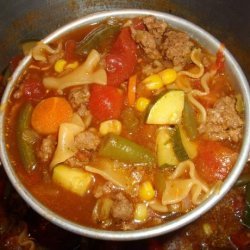 Zesty Italian Hamburger Helper Soup recipe