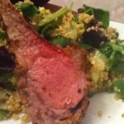 Grilled Rack of Lamb With a Port Wine Fig Sauce recipe