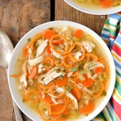 Chicken and Sweet Potato Soup recipe