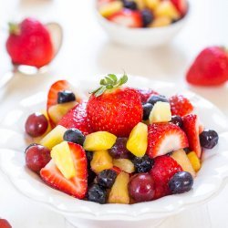 Vanilla Fruit Salad recipe