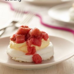 Rhubarb Meringue Dessert recipe