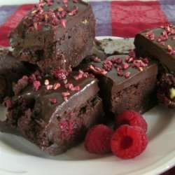 Chocolate Raspberry Brownies recipe