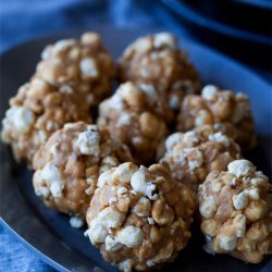 Peanut Butter Popcorn Balls recipe