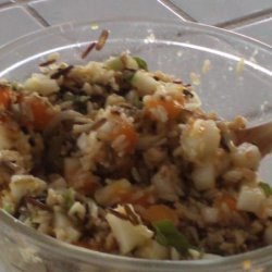 Mango, Cucumber and Rice Salad recipe