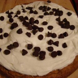 Chocolate Chip Cookie and Cream Tart recipe