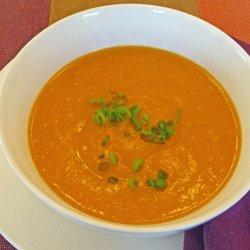 Winter Squash Soup With Apples recipe