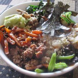 Vegetarian Bibimbap recipe