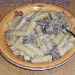 Rigatoni With Sausage and Parmesan recipe