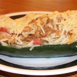 Mandy's Crab Stuffed Zucchini recipe