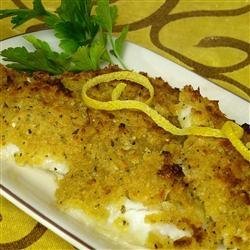 Baked Flounder with Panko and Parmesan recipe