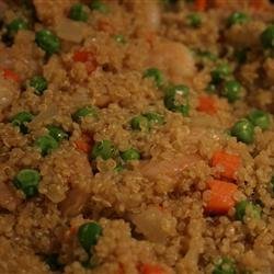 Victor's Shrimp Fried Quinoa recipe