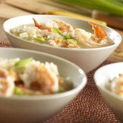 Brothy Shrimp and Rice Scampi recipe