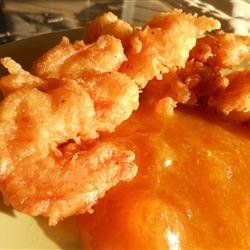 Cajun Shrimp with Tangy Peach Sauce recipe