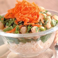 Bulgur Chickpea Salad recipe
