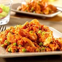 Chicken with Peas and Quinoa recipe