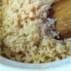 Easy Oven Brown Rice recipe