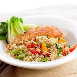 Asian Chicken and Rice from Uncle Ben's(R) recipe