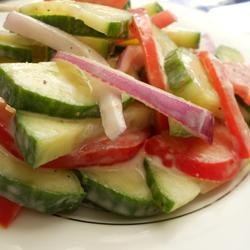 Refreshing Cucumber Salad recipe