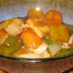 Teriyaki Tofu with Pineapple recipe