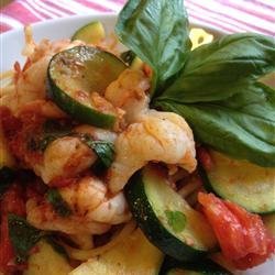 Bucatini Pasta with Shrimp and Anchovies recipe