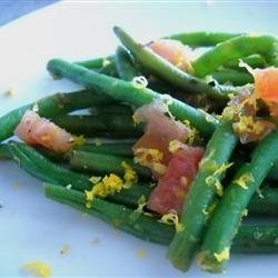 Honey Orange Green Beans recipe