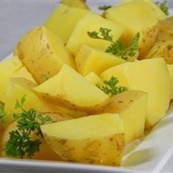 Boiled Mustard Potatoes recipe