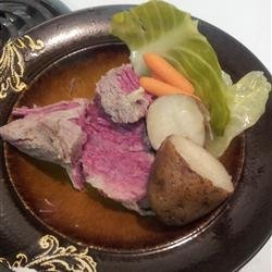 Irish Boiled Dinner (Corned Beef) recipe