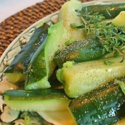 Steamed Zucchini recipe
