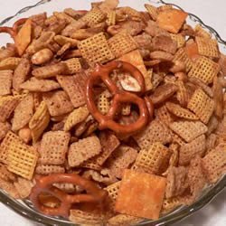 Toasted Party Mix recipe