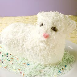 Easter Lamb Cake II recipe