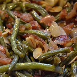 Green Beans with Almonds recipe