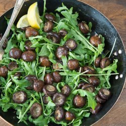 Roasted Mushroom Salad recipe