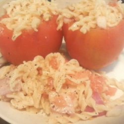 Pasta Stuffed Tomatoes recipe