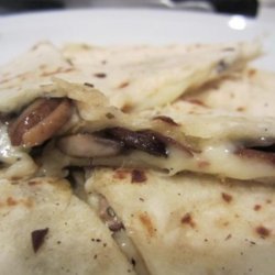 Truffled Mushroom Quesadilla recipe