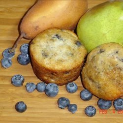 Blueberry Pear Muffins recipe