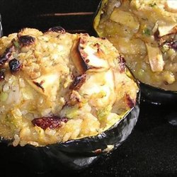 Acorn Squash with Apple Stuffing recipe