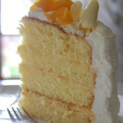 Passion Fruit Chiffon Cake With Passion Fruit Mousse & Cream recipe