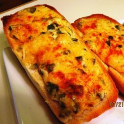 Grilled Jalapeno Cheese Bread recipe