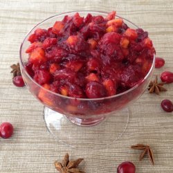 Persimmon Cranberry Sauce recipe