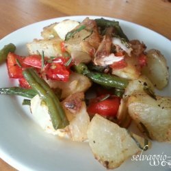 Grilled Roasted Vegetable Salad recipe