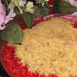 Fabulous Rhubarb & Cardamom Crumble recipe